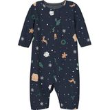 Name It Pyjamapak - NbnVismas - Navy Blazer/Kerstmis AOP Navy - Name It - 2 jaar (92) - Pyjamapak