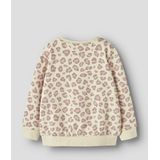 NAME IT - NMFDAVINA LS SWEAT FLEECE BRU NOOS - Sweatshirt - Bruin - Meisjes