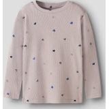 Regular Fit Top Met Lange Mouwen