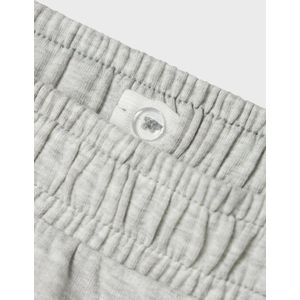 Name It - NKMMALLO STRAIGHT SWEAT PANT - Sportbroek - Light Grey Melange