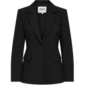 Only - 15298659 - Blazer - Zwart - Regular Fit - Dames