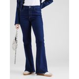 ONLY - ONLLANA - Jeans - Donkerblauw - Hoge Taille - Flared Model