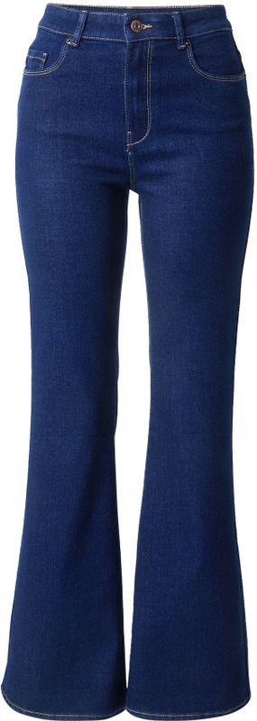 ONLY - ONLLANA - Jeans - Donkerblauw - Hoge Taille - Flared Model
