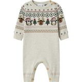 NAME IT - NBNRALKO - Babypakje - Gemêleerd Beige - Biologisch Katoen