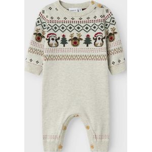 NAME IT - NBNRALKO - Babypakje - Gemêleerd Beige - Biologisch Katoen