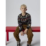 Gebreide Trui - Kerst - Regular Fit - Lange Mouwen - Ronde Hals