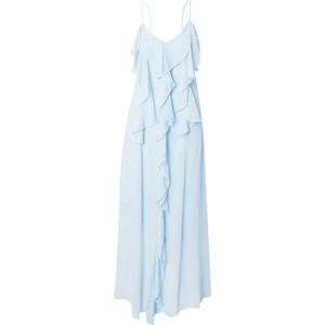 Vmcamille - Lange Jurk - Mouwloos - V-Hals - Enkel Lengte - Ruches - Regular Fit