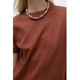 Awnaima - T-shirts - O-hals - Korte Mouwen - Relaxed Fit