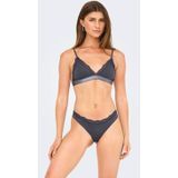 ONLY - ONLVICKY - Bralette - Donkergrijs