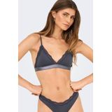 ONLY - ONLVICKY - Bralette - Donkergrijs