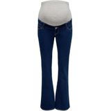 Olmlana - High Waist Retro Flared Fit Jeans - Zwangerschapsbroek