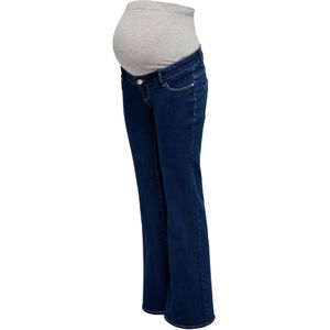 Olmlana - High Waist Retro Flared Fit Jeans - Zwangerschapsbroek