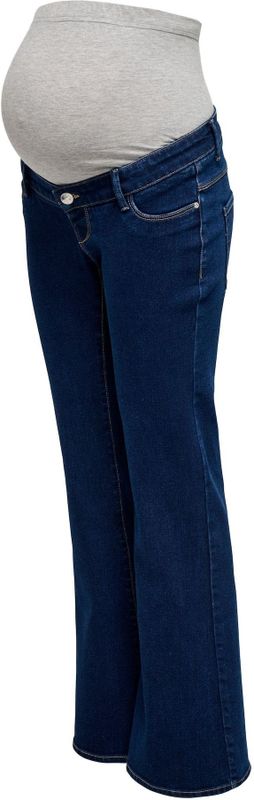 Olmlana - High Waist Retro Flared Fit Jeans - Zwangerschapsbroek