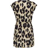 Jurk - Zwart - Geweven - Geknoopt Detail - Regular Fit