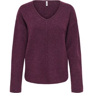 ONLY - ONLWhitney - Trui - Cyclaam - V-hals - Lange Mouw