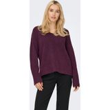 ONLY - ONLWhitney - Trui - Cyclaam - V-hals - Lange Mouw