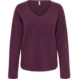 ONLY - ONLWhitney - Trui - Cyclaam - V-hals - Lange Mouw