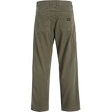 JACK & JONES JUNIOR - Loose Casual Broek - Donkergroen