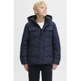 Jack & Jones - Tussenjas - Marine - Gewatteerde Jas - Afneembare Capuchon