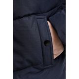 Jack & Jones - Tussenjas - Marine - Gewatteerde Jas - Afneembare Capuchon