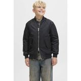 JACK & JONES JUNIOR - Bomberjack - Zwart - Voor Jongens