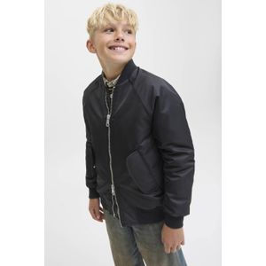 JACK & JONES JUNIOR - Bomberjack - Zwart - Voor Jongens