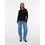 Vero Moda - Blouse - Zwart - 100% Viscose