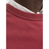 Sweater - Lichtgrijs - Katoen - Relaxte Pasvorm