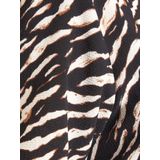 Blouse - Dierenprint - Gladde Stof - Normale Pasvorm - Kwartmouw
