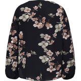 Carvica - Blouse - V-Hals - Lange Mouwen - Regular Fit