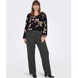 Carvica - Blouse - V-Hals - Lange Mouwen - Regular Fit