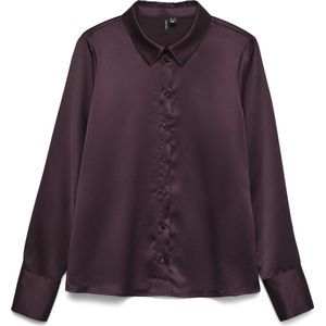 Vero Moda - Vmmerle Ls Shirt Wvn Ga Noos - Blouse - Winetasting