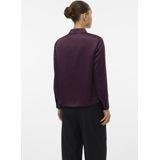 Vero Moda - Vmmerle Ls Shirt Wvn Ga Noos - Blouse - Winetasting