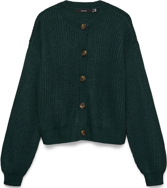 Vmlea - Gebreid Vest - O-hals - Lange Mouwen - Loose Fit