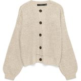 Vmlea - Gebreid Vest - O-hals - Lange Mouwen - Loose Fit