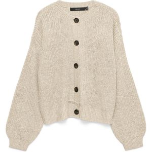 Vmlea - Gebreid Vest - O-hals - Lange Mouwen - Loose Fit