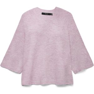 Vero Moda - Vmlefile - Trui - Roseate Spoonbill - 3/4 Ronde Hals - Losse Pasvorm