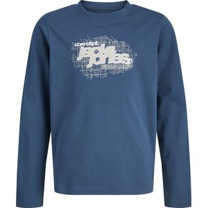 JACK & JONES - JCOGRID - Longsleeve - 100% Katoen