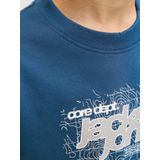 JACK & JONES - JCOGRID - Longsleeve - 100% Katoen