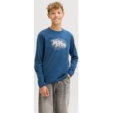 JACK & JONES - JCOGRID - Longsleeve - 100% Katoen