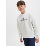 Jack and Jones Junior - Sweatshirt - V-hals - Lange Mouwen - Losse Pasvorm - Katoen