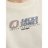 Jack and Jones Junior - Sweatshirt - Blauw - 70% Katoen, 30% Polyester