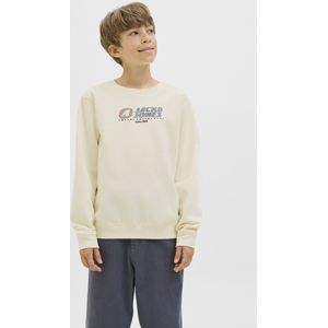 Jack and Jones Junior - Sweatshirt - Blauw - 70% Katoen, 30% Polyester