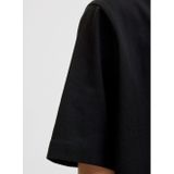 Jack & Jones - JORINWOOD BLOCK BRAND TEE - T-shirt - Zwart - Korte Mouwen