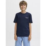 JACK & JONES Junior - T-shirt - Zwart - Katoen