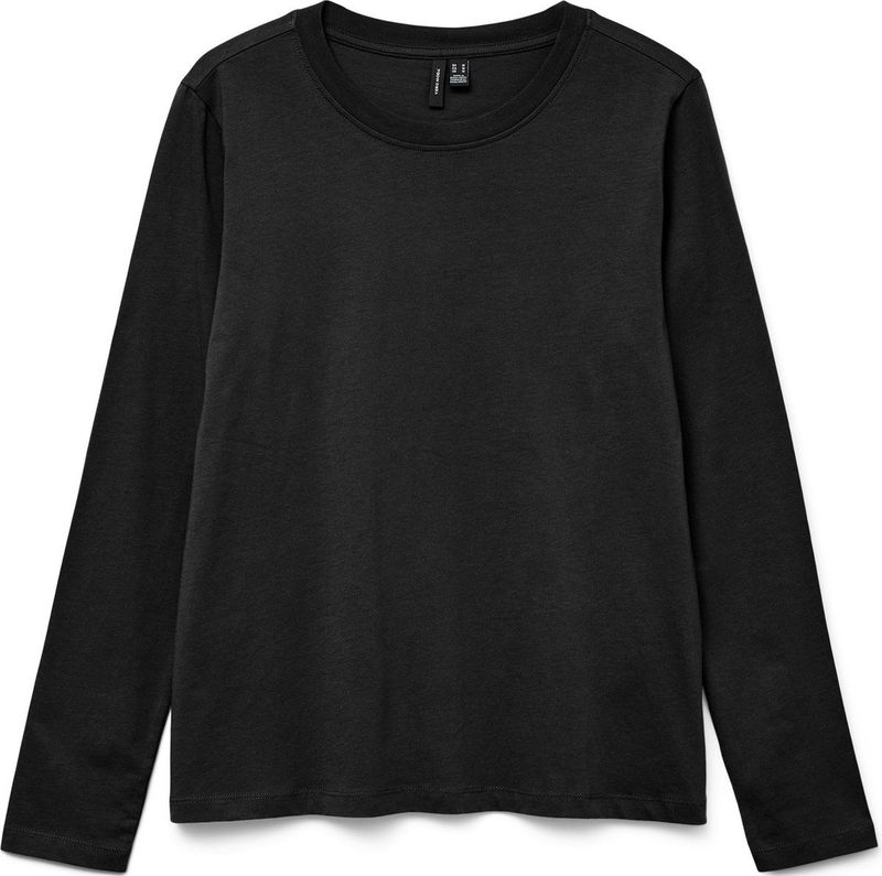 Vmpaulina Ls T-shirt Ga JRS Noos, zwart, S