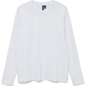 Longsleeve - Bright White - 100% Katoen