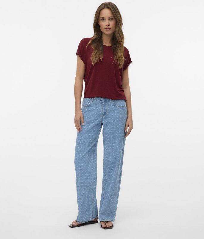 Vmava - T-shirts - O-hals - Korte Mouwen - Regular Fit