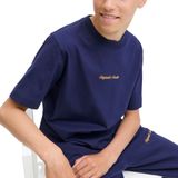 Jack & Jones - JORNORREBRO EMB TEE SS CN NOOS JNR - T-shirt - Ocean cavern - Korte Mouwen