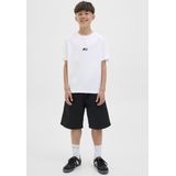 JACK&JONES - JCOTIER BACK PRINT TEE SS CREW NEC JNR - T-shirt - Wit - Jongens